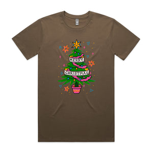 Merry Christmas Tee by Lonely Kids Club. All clothing from our T-shirts to our shorts and hoodies are ethically made, and printed packed and shipped from Sydney.