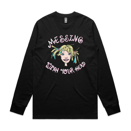Messing With Your Head Tee by Lonely Kids Club. All clothing from our T-shirts to our shorts and hoodies are ethically made, and printed packed and shipped from Sydney.