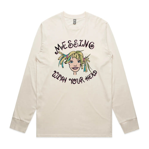 Messing With Your Head Tee by Lonely Kids Club. All clothing from our T-shirts to our shorts and hoodies are ethically made, and printed packed and shipped from Sydney.