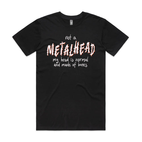 Metalhead Tee by Lonely Kids Club. All clothing from our T-shirts to our shorts and hoodies are ethically made, and printed packed and shipped from Sydney.