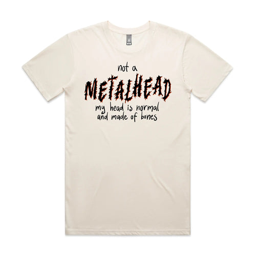 Metalhead Tee by Lonely Kids Club. All clothing from our T-shirts to our shorts and hoodies are ethically made, and printed packed and shipped from Sydney.