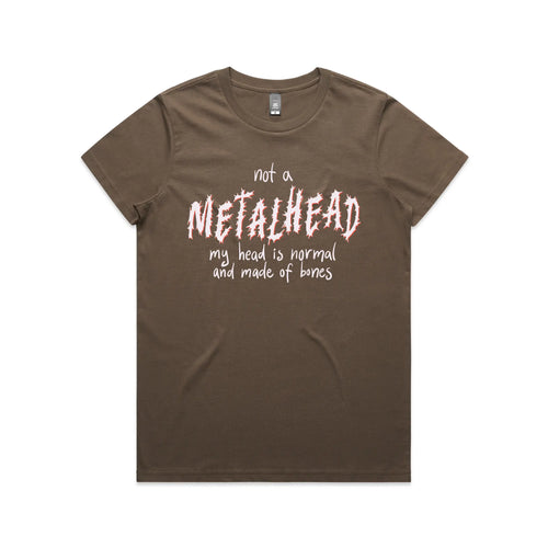 Metalhead Tee by Lonely Kids Club. All clothing from our T-shirts to our shorts and hoodies are ethically made, and printed packed and shipped from Sydney.