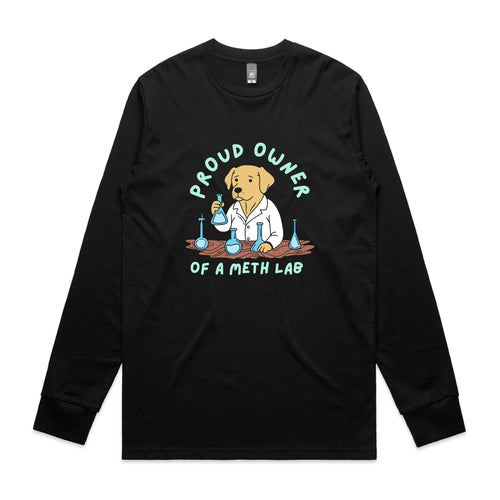 Meth Lab Tee by Lonely Kids Club. All clothing from our T-shirts to our shorts and hoodies are ethically made, and printed packed and shipped from Sydney.