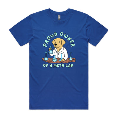 Meth Lab Tee by Lonely Kids Club. All clothing from our T-shirts to our shorts and hoodies are ethically made, and printed packed and shipped from Sydney.