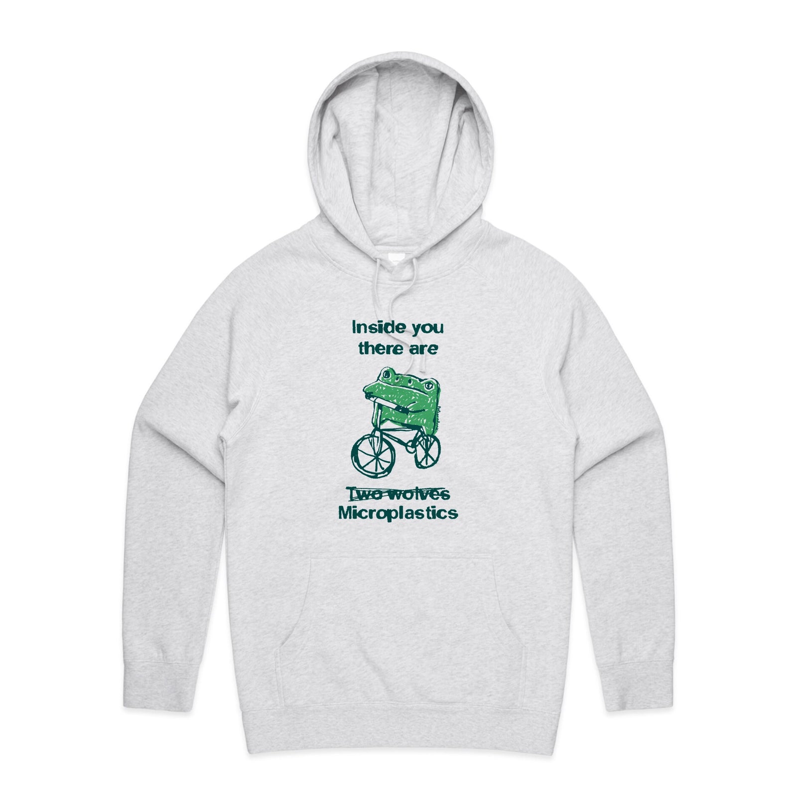 Inside Microplastics Hoodie