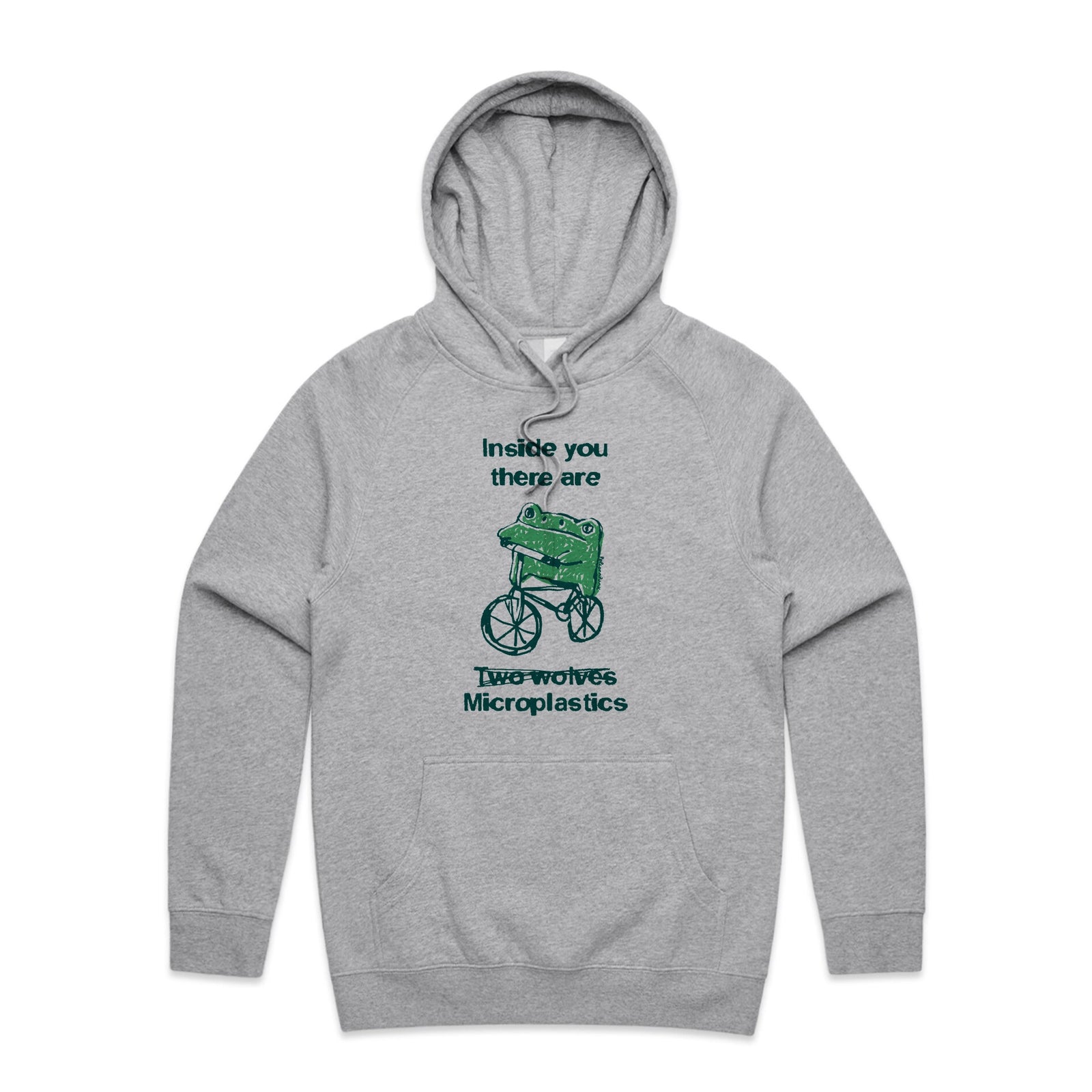 Inside Microplastics Hoodie