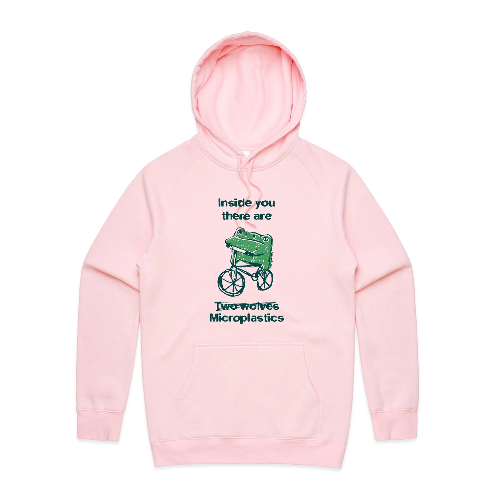 Inside Microplastics Hoodie