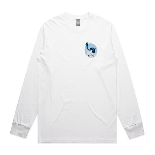 Mini Superb Fairywren Tee by Lonely Kids Club. All clothing from our T-shirts to our shorts and hoodies are ethically made, and printed packed and shipped from Sydney.