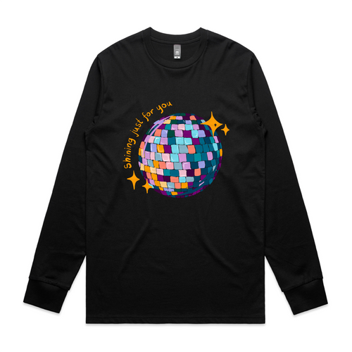 Mirrorball Tee by Lonely Kids Club. All clothing from our T-shirts to our shorts and hoodies are ethically made, and printed packed and shipped from Sydney.