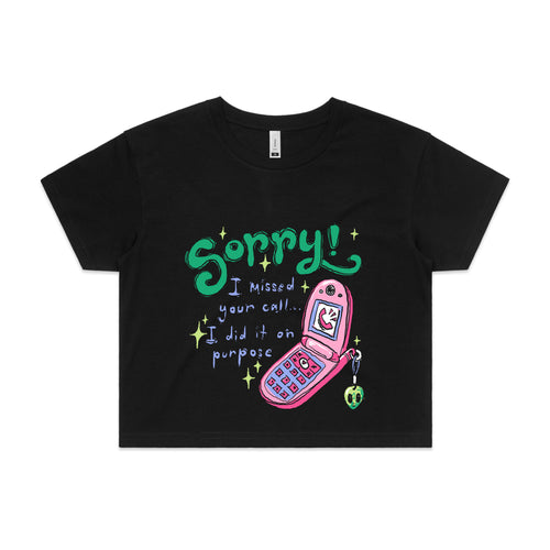 Missed Your Call Tee by Lonely Kids Club. All clothing from our T-shirts to our shorts and hoodies are ethically made, and printed packed and shipped from Sydney.