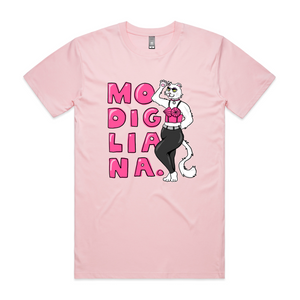 Modigliana Tee by Lonely Kids Club. All clothing from our T-shirts to our shorts and hoodies are ethically made, and printed packed and shipped from Sydney.