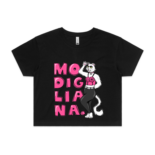 Modigliana Tee by Lonely Kids Club. All clothing from our T-shirts to our shorts and hoodies are ethically made, and printed packed and shipped from Sydney.