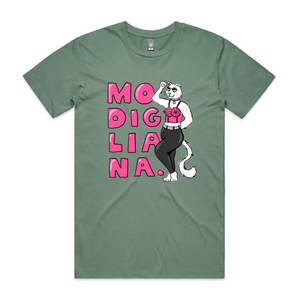 Modigliana Tee by Lonely Kids Club. All clothing from our T-shirts to our shorts and hoodies are ethically made, and printed packed and shipped from Sydney.