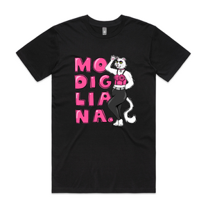 Modigliana Tee by Lonely Kids Club. All clothing from our T-shirts to our shorts and hoodies are ethically made, and printed packed and shipped from Sydney.