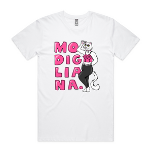 Modigliana Tee by Lonely Kids Club. All clothing from our T-shirts to our shorts and hoodies are ethically made, and printed packed and shipped from Sydney.