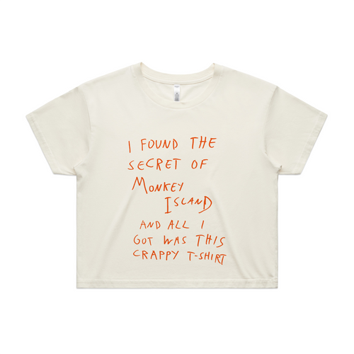 Monkey Island Tee by Lonely Kids Club. All clothing from our T-shirts to our shorts and hoodies are ethically made, and printed packed and shipped from Sydney.