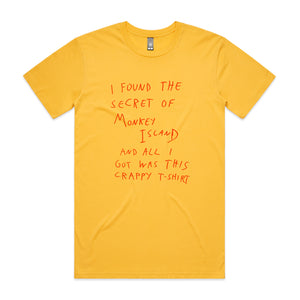 Monkey Island Tee by Lonely Kids Club. All clothing from our T-shirts to our shorts and hoodies are ethically made, and printed packed and shipped from Sydney.