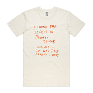 Monkey Island Tee by Lonely Kids Club. All clothing from our T-shirts to our shorts and hoodies are ethically made, and printed packed and shipped from Sydney.