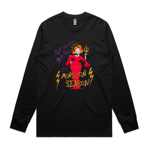 Monsoon Season Tee by Lonely Kids Club. All clothing from our T-shirts to our shorts and hoodies are ethically made, and printed packed and shipped from Sydney.