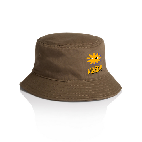 Moody Bucket Hat by Lonely Kids Club. All clothing from our T-shirts to our shorts and hoodies are ethically made, and printed packed and shipped from Sydney.