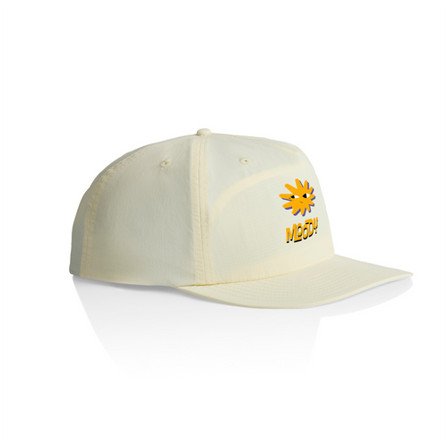 Moody Cap by Lonely Kids Club. All clothing from our T-shirts to our shorts and hoodies are ethically made, and printed packed and shipped from Sydney.