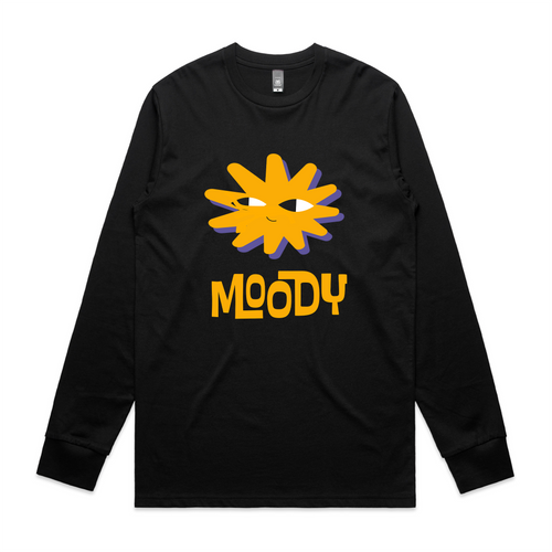 Moody Tee by Lonely Kids Club. All clothing from our T-shirts to our shorts and hoodies are ethically made, and printed packed and shipped from Sydney.