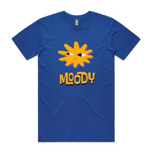 Moody Tee by Lonely Kids Club. All clothing from our T-shirts to our shorts and hoodies are ethically made, and printed packed and shipped from Sydney.