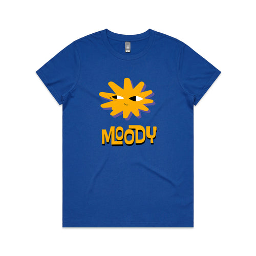 Moody Tee by Lonely Kids Club. All clothing from our T-shirts to our shorts and hoodies are ethically made, and printed packed and shipped from Sydney.