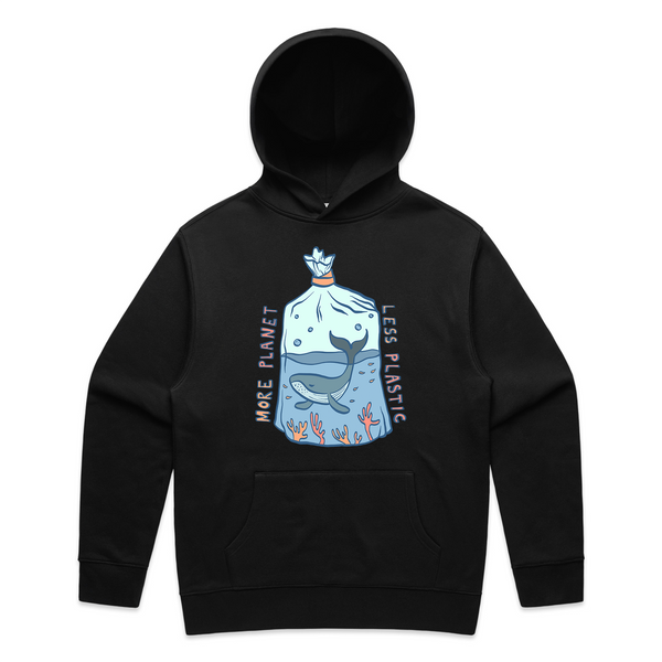 More Planet, Less Plastic Hoodie