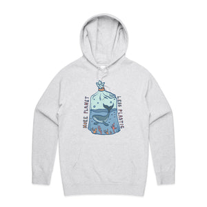 More Planet, Less Plastic Hoodie