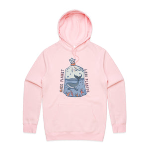More Planet, Less Plastic Hoodie