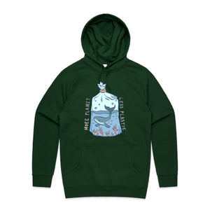 More Planet, Less Plastic Hoodie