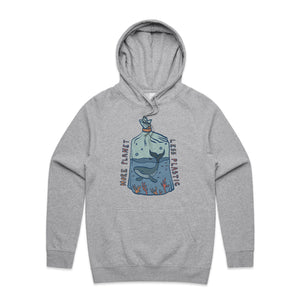 More Planet, Less Plastic Hoodie