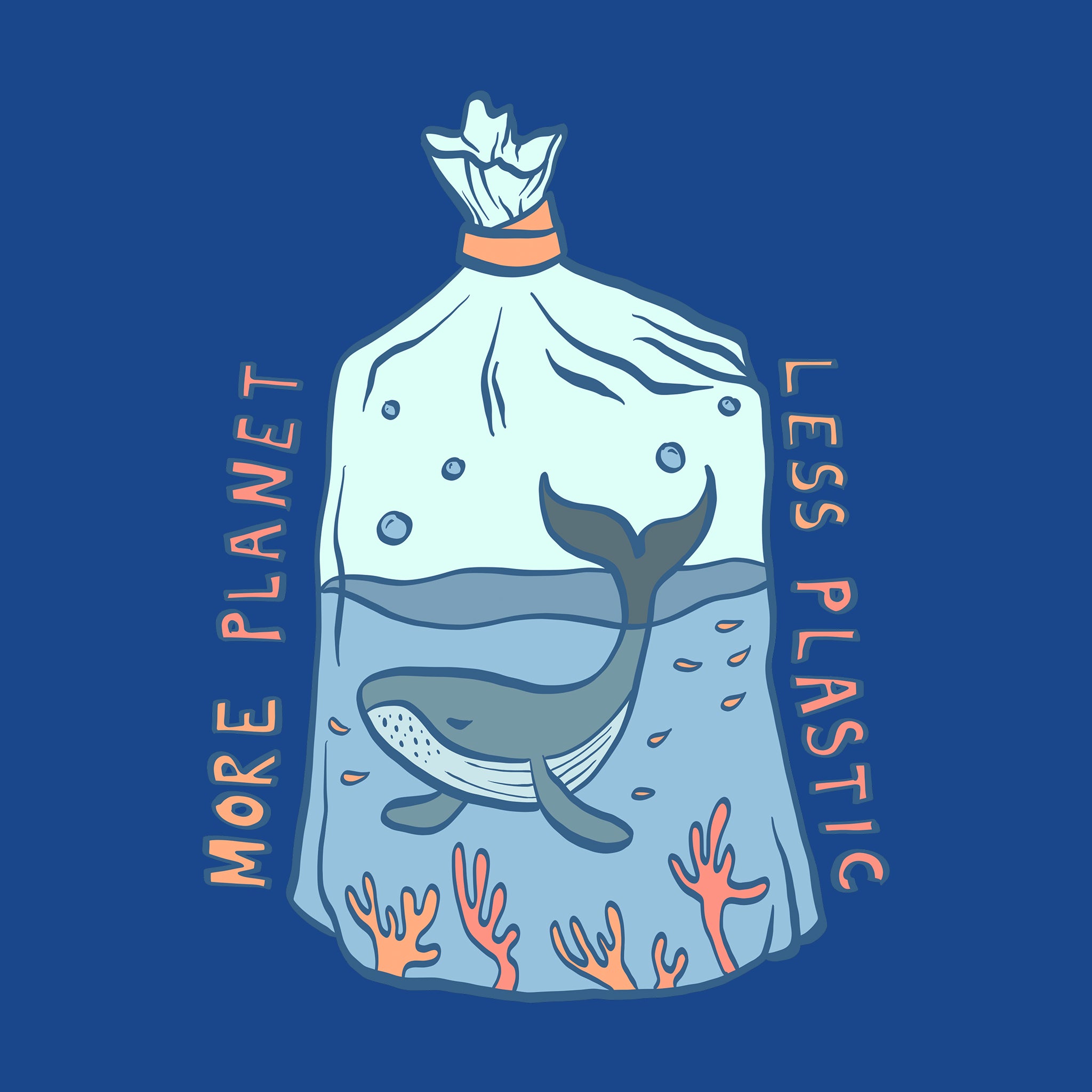 More Planet, Less Plastic Tee