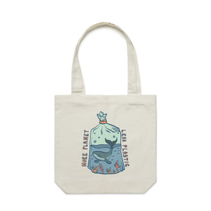 More Planet, Less Plastic Tote