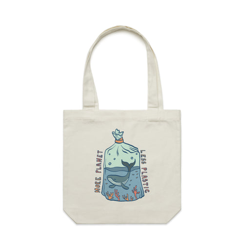 More Planet, Less Plastic Tote by Lonely Kids Club. All clothing from our T-shirts to our shorts and hoodies are ethically made, and printed packed and shipped from Sydney.