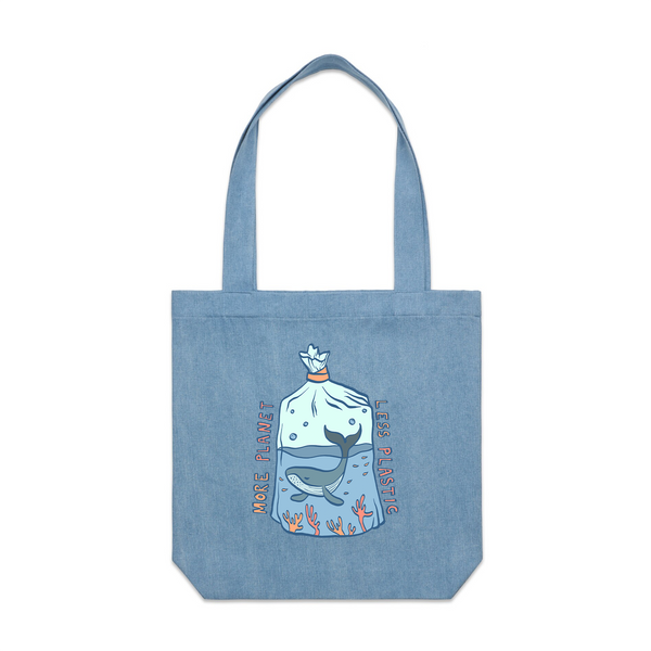 More Planet, Less Plastic Tote