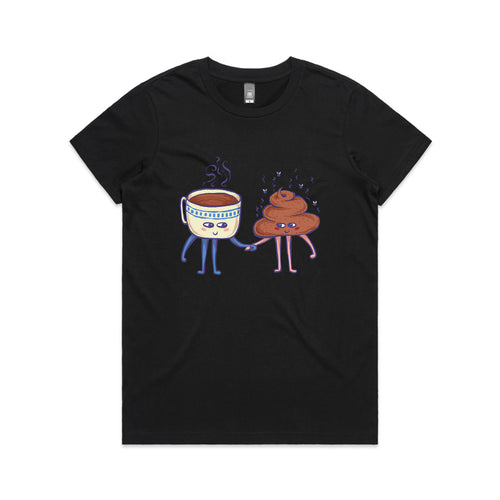 Morning Duo Tee by Lonely Kids Club. All clothing from our T-shirts to our shorts and hoodies are ethically made, and printed packed and shipped from Sydney.