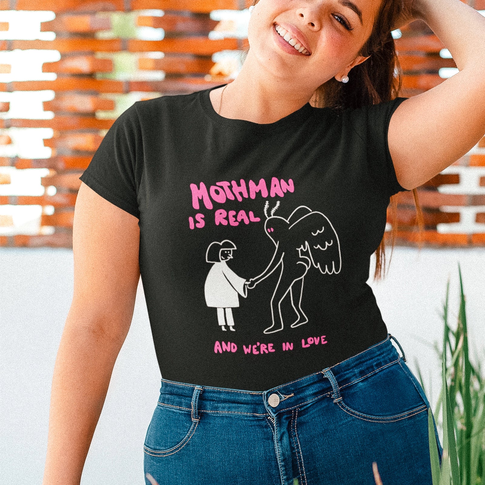 Mothman Is Real Tee