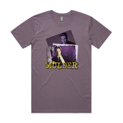 Mulder Retro Tee by Lonely Kids Club. All clothing from our T-shirts to our shorts and hoodies are ethically made, and printed packed and shipped from Sydney.
