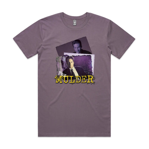 Mulder Retro Tee by Lonely Kids Club. All clothing from our T-shirts to our shorts and hoodies are ethically made, and printed packed and shipped from Sydney.