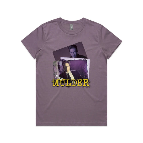 Mulder Retro Tee by Lonely Kids Club. All clothing from our T-shirts to our shorts and hoodies are ethically made, and printed packed and shipped from Sydney.