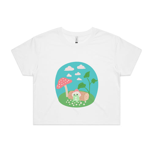 Mushroom Frog Tee by Lonely Kids Club. All clothing from our T-shirts to our shorts and hoodies are ethically made, and printed packed and shipped from Sydney.