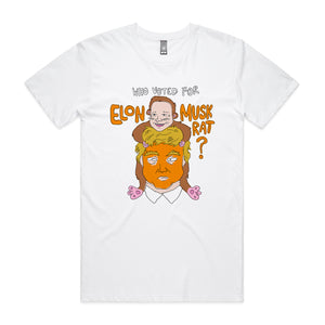 Muskrat Tee by Lonely Kids Club. All clothing from our T-shirts to our shorts and hoodies are ethically made, and printed packed and shipped from Sydney.