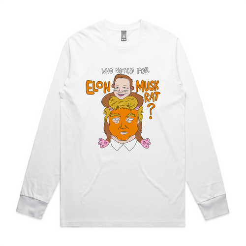 Muskrat Tee by Lonely Kids Club. All clothing from our T-shirts to our shorts and hoodies are ethically made, and printed packed and shipped from Sydney.