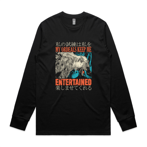 My Ordeals Tee by Lonely Kids Club. All clothing from our T-shirts to our shorts and hoodies are ethically made, and printed packed and shipped from Sydney.