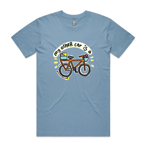 My Other Car Tee by Lonely Kids Club. All clothing from our T-shirts to our shorts and hoodies are ethically made, and printed packed and shipped from Sydney.