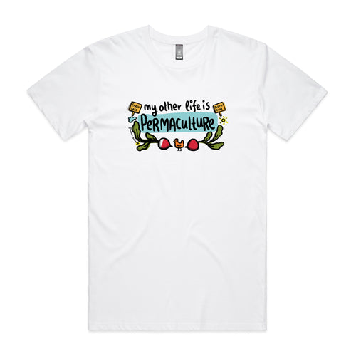 My Other Life Tee by Lonely Kids Club. All clothing from our T-shirts to our shorts and hoodies are ethically made, and printed packed and shipped from Sydney.