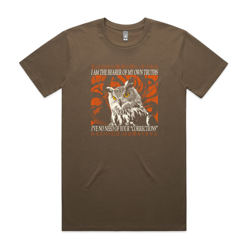 My Own Truths Tee by Lonely Kids Club. All clothing from our T-shirts to our shorts and hoodies are ethically made, and printed packed and shipped from Sydney.