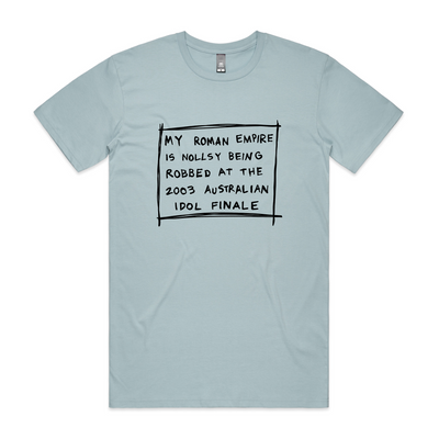 My Roman Empire Tee by Lonely Kids Club. All clothing from our T-shirts to our shorts and hoodies are ethically made, and printed packed and shipped from Sydney.